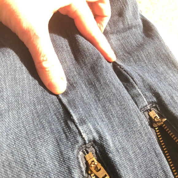 Madewell Zipper Ankle Cotton Stretch Skinny Jeans - Picture 12 of 14